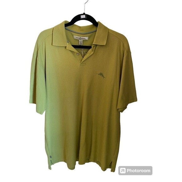 Tommy Bahama Lime Green Golf Shirt Sz.L - Picture 1 of 3